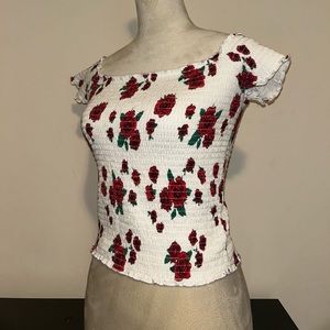 Rose Crop Top